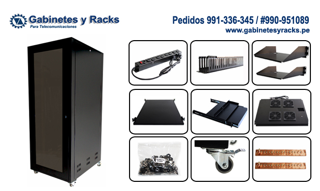 Gabinete de Piso 32 RU Para Servidores - Gabinetes y Racks