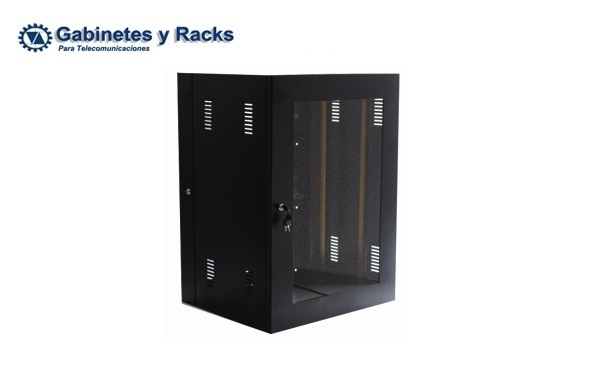 Gabinete de Pared 15 RU Abatible - Gabinetes y Racks